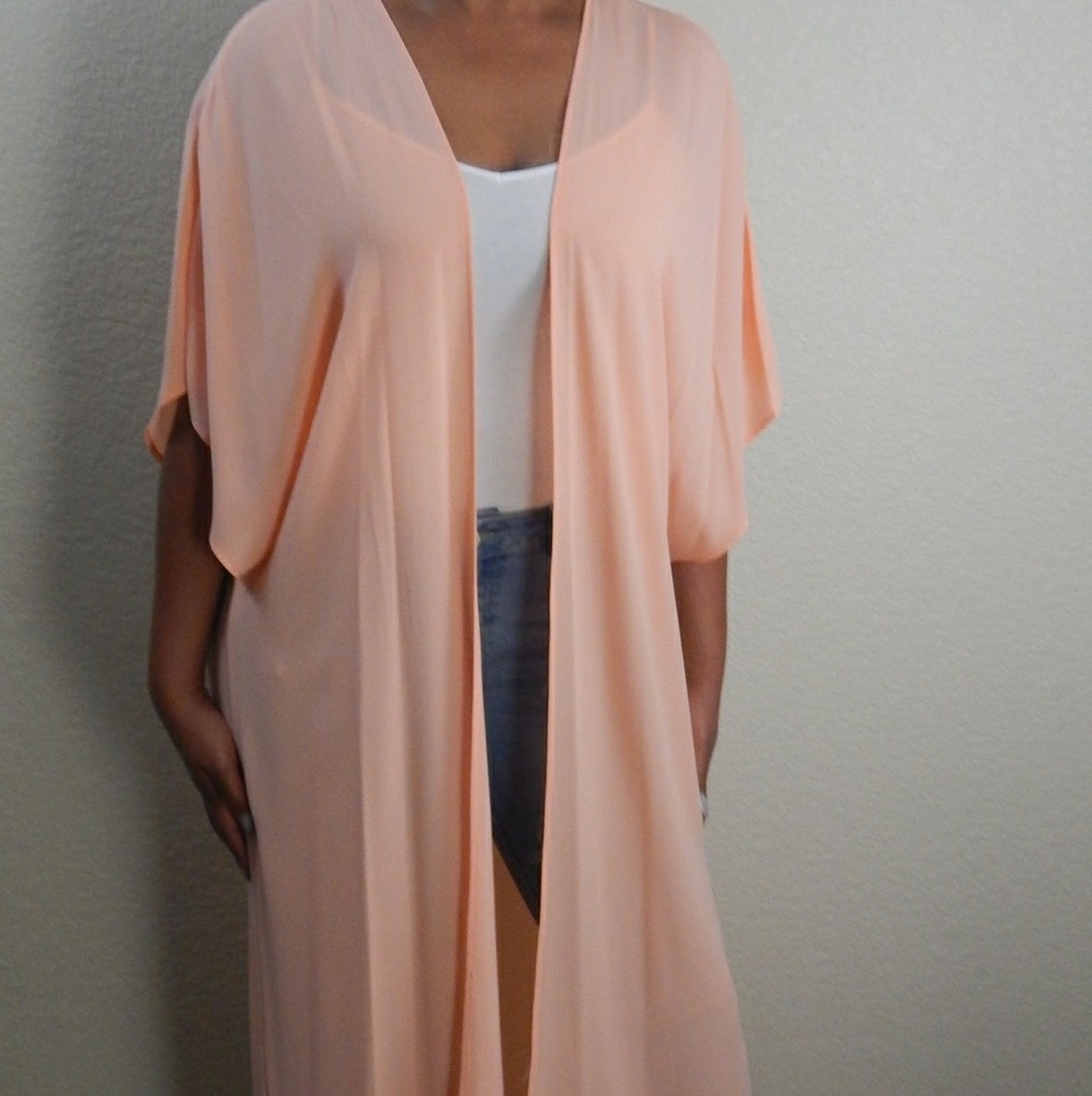 Peach Cardigan - Picture 3 of 7
